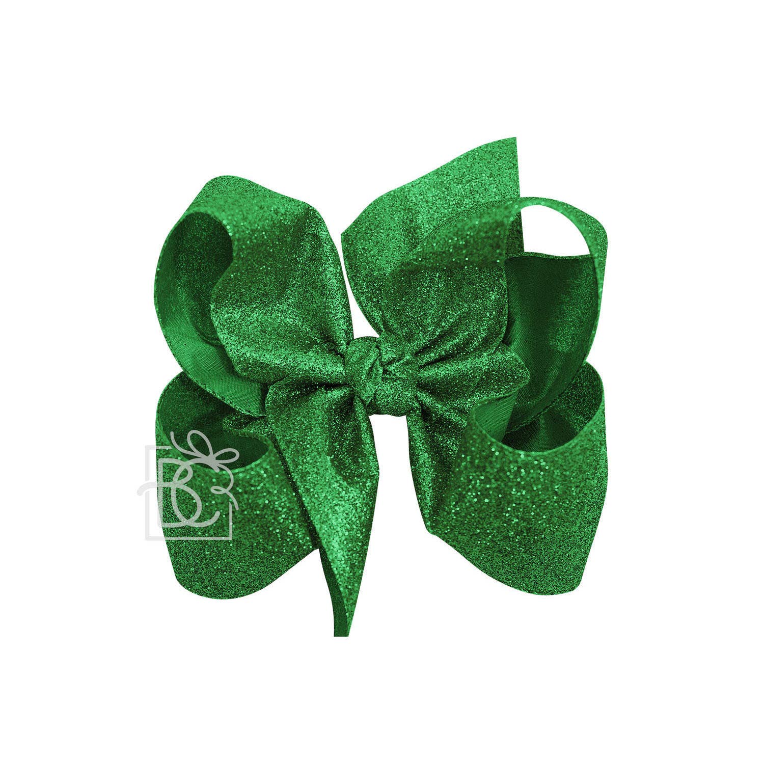 Beyond Creations, LLC - Wholesale Hair Bow - Kids - GLITTER METALLIC BOW ON CLIP56