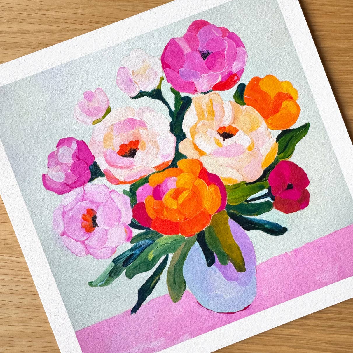 Julia Ockert - Wholesale Art Print - Pastel Blooms Dopamine Decor Fine Art Print2