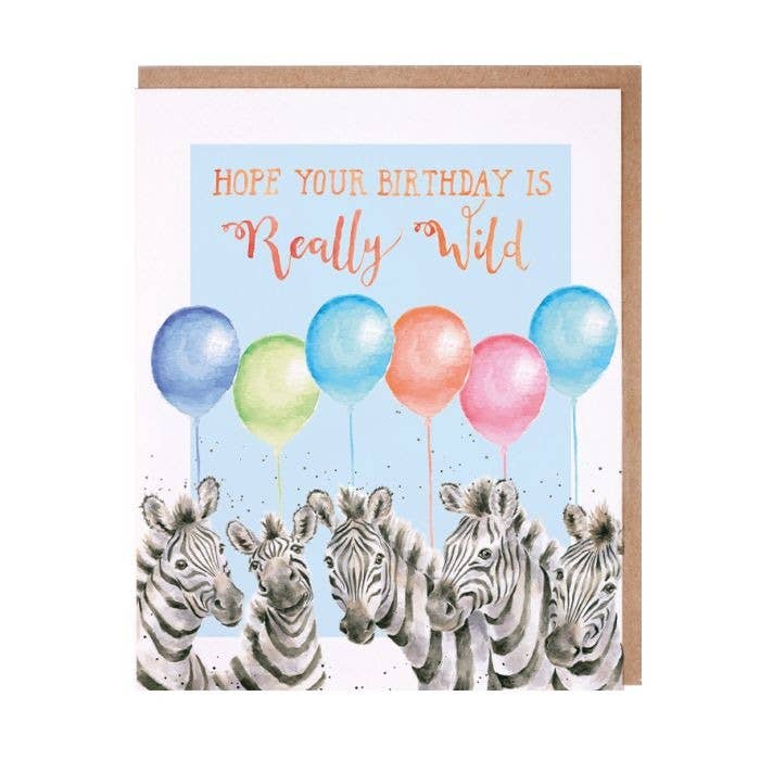 Really Wild (Zebra) for wholesale by Wrendale Designs