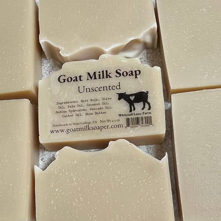 Whitetail Lane Farm Goat Milk Soap - Wholesale Bar Soap - All Natural Goat Milk Soap Unscented