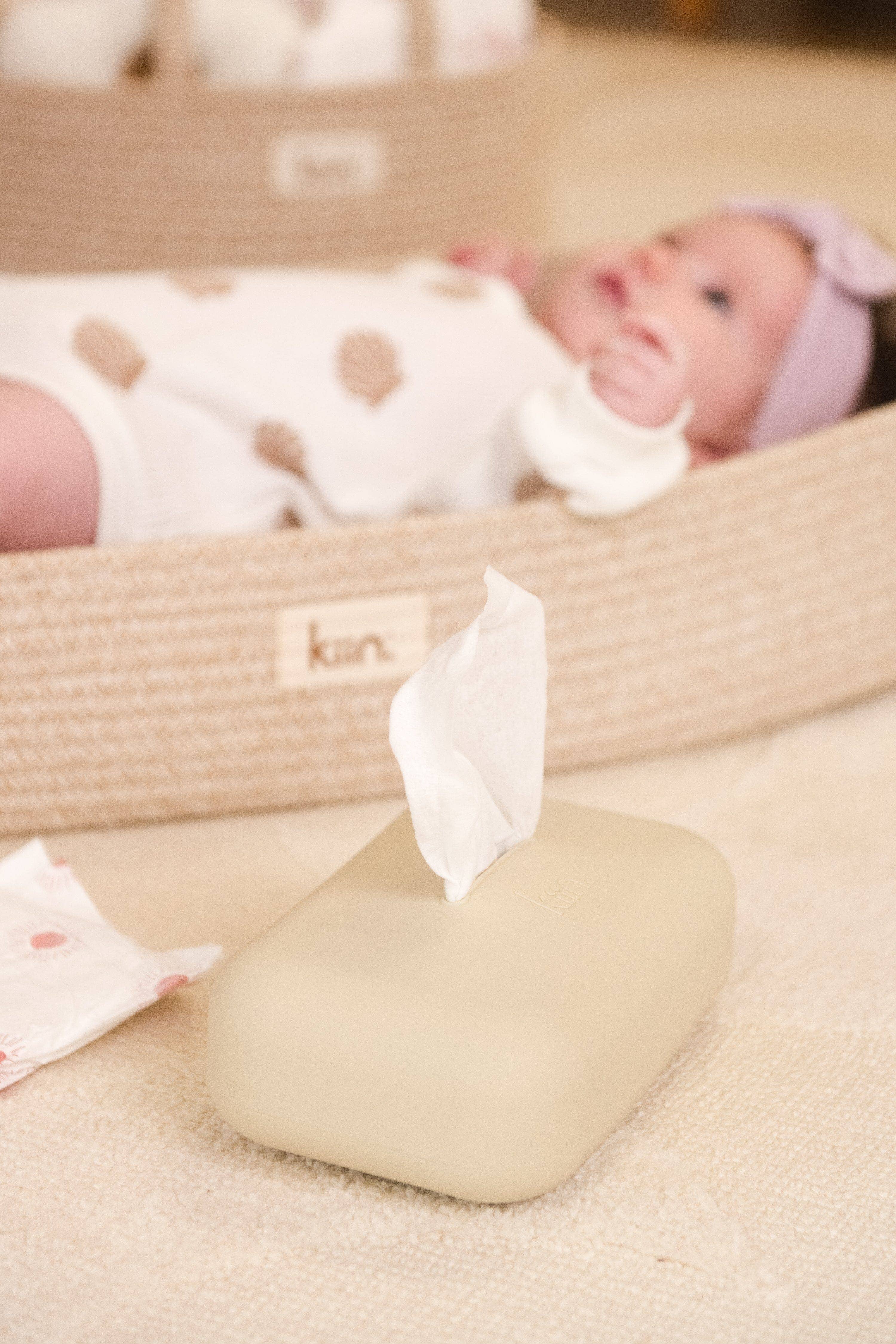 Kiin Baby - Wholesale Face & body wipes – Baby - Silicone Wipes Cover7