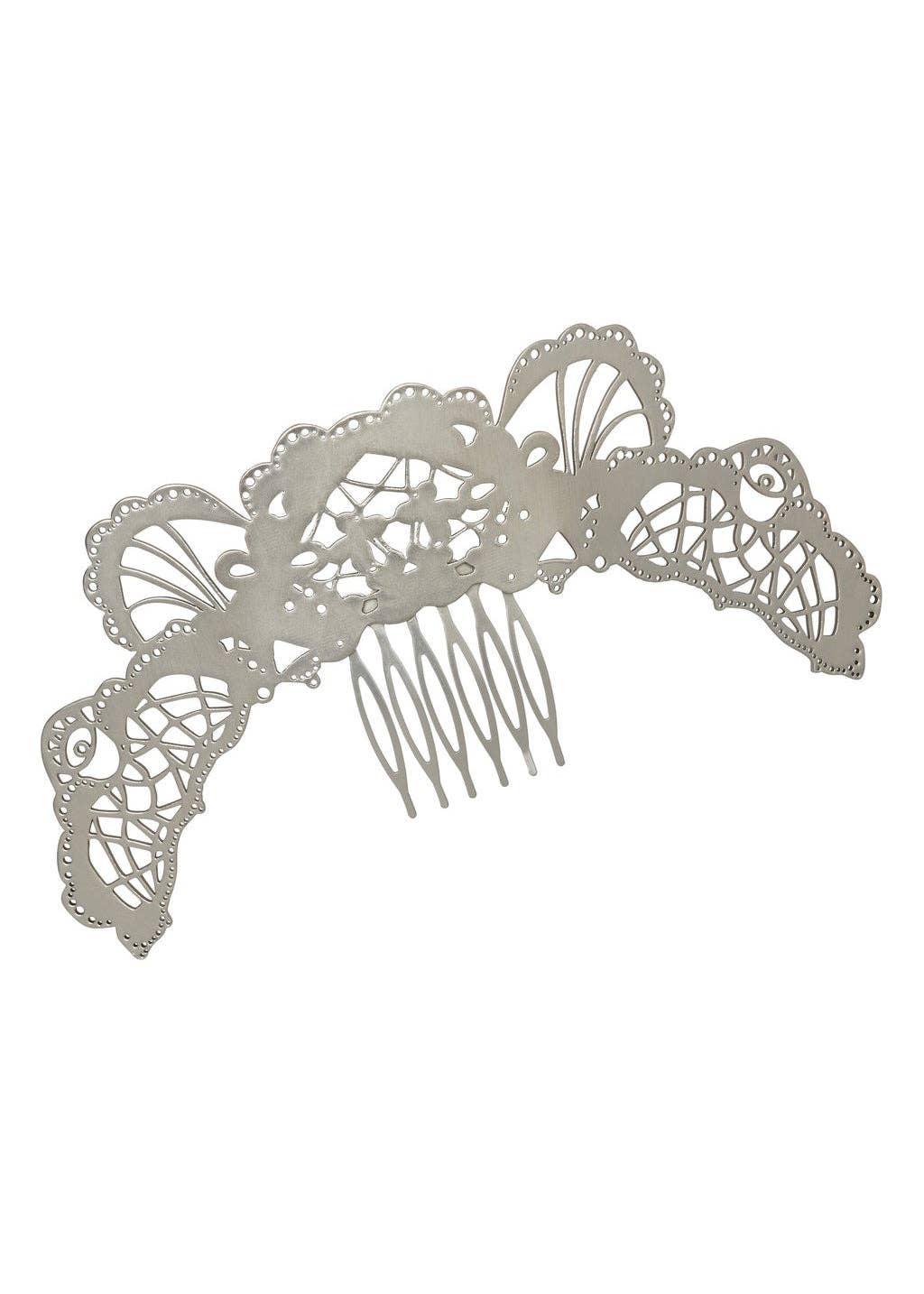 Ariana Ost - Wholesale Haarclip - Dames - Art Nouveau Haarspeld – Messing met Kristal- en Parelaccenten3