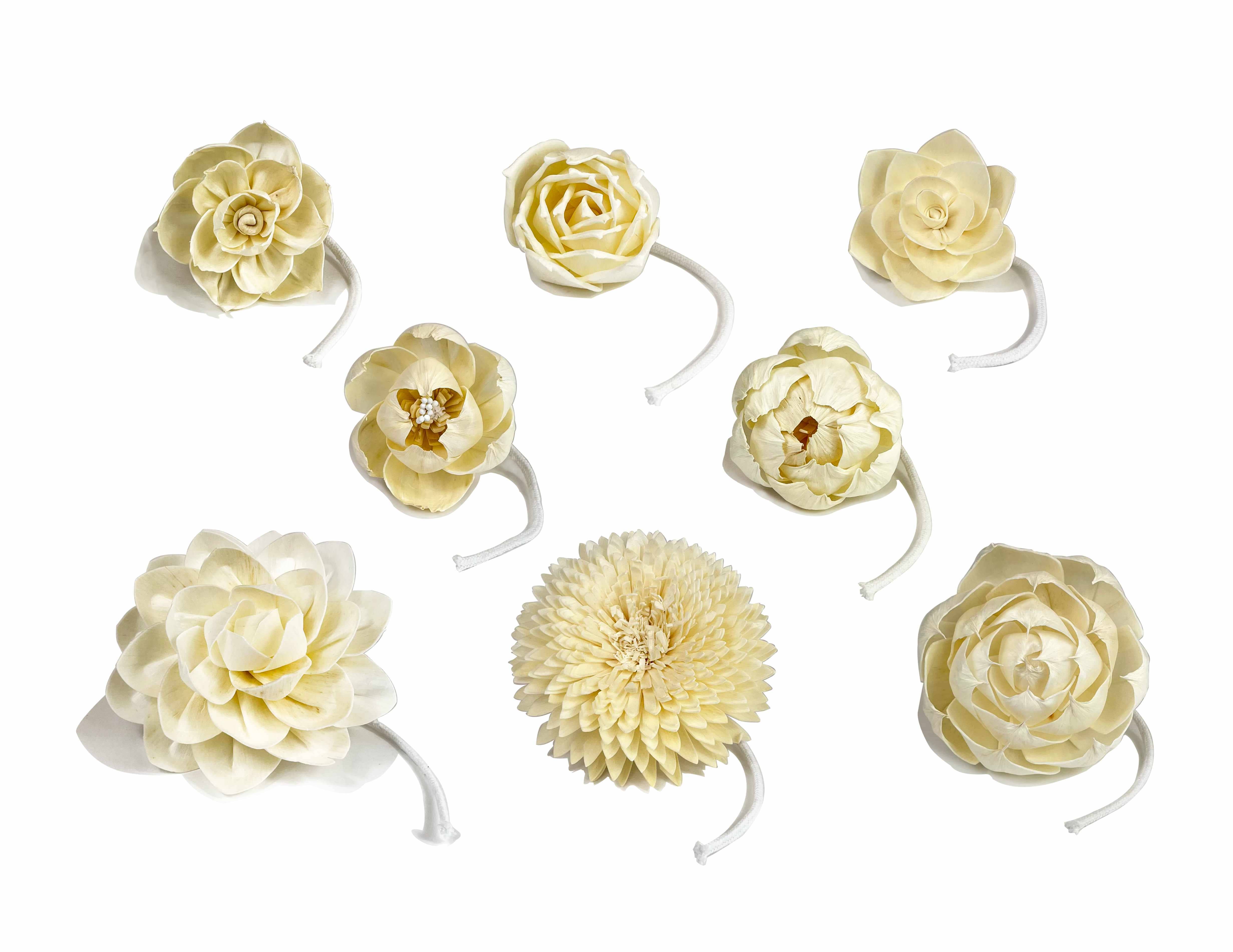 Heaven Scent Incense Ltd - Wholesale Reed Diffuser - 8cm Open Lotus Sola Diffuser Flower2