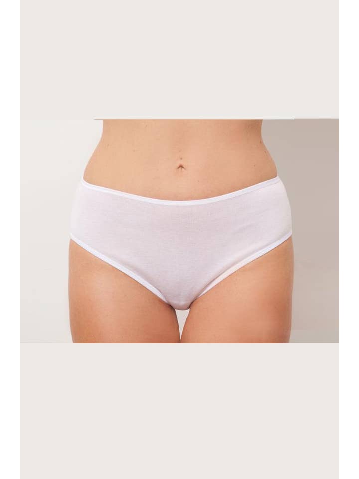 Madiva - Wholesale Underwear - Women's - Astra High Side Slip - 100% Filoscozia® Cotton