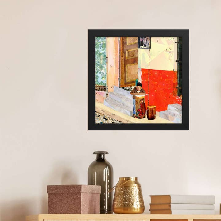 more the merrlier - Wholesale Art Print - Copán Ruinas, Honduras Framed Collage Art Print5