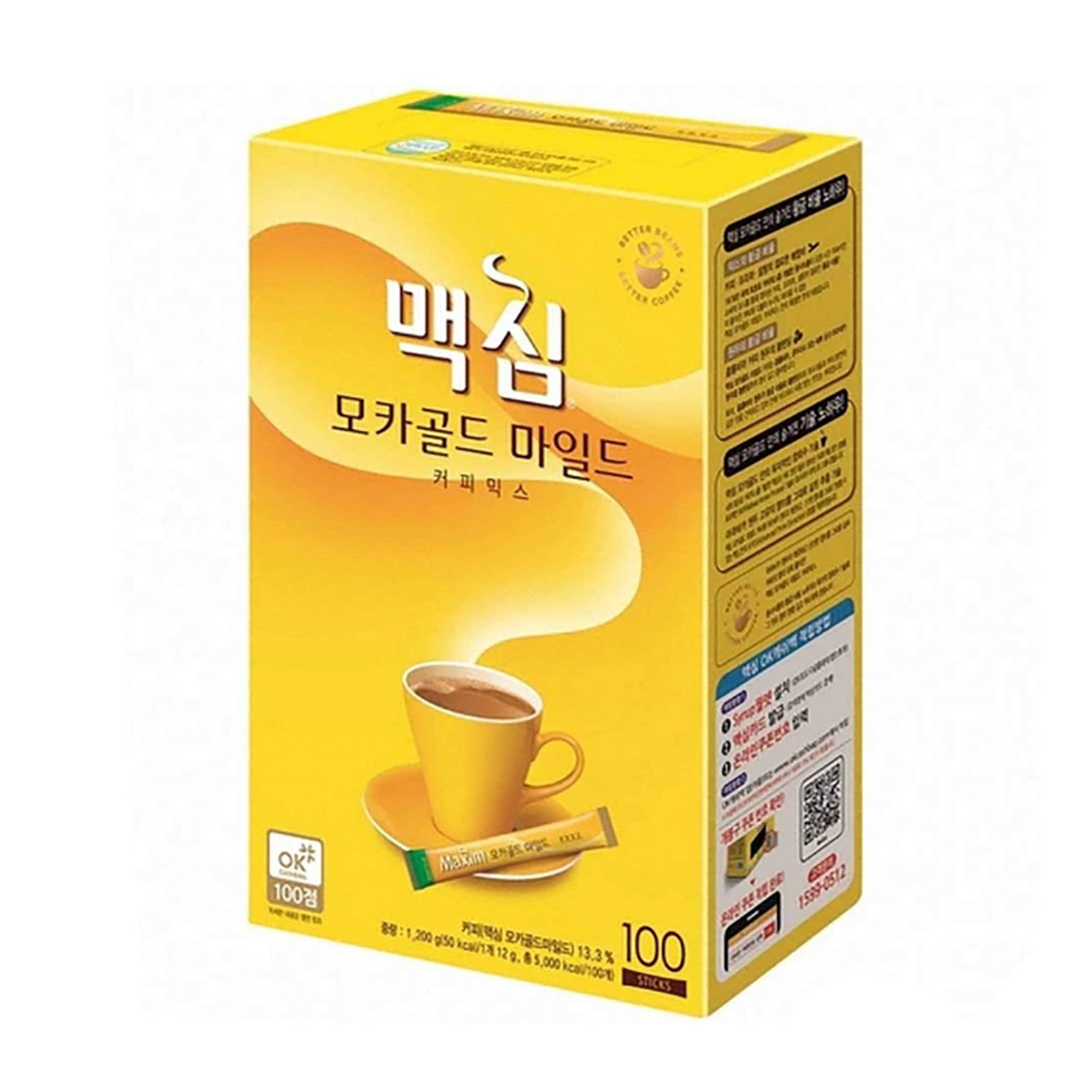 K Moitves Foods - Vente Cafés/expressos instantanés - Dongsuh Maxim Mélange de Café Instantané-12g (100x8, 800 Bâtonnets)7