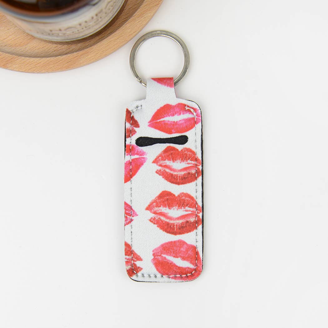SoapElenGlen - Wholesale Lip Balm Case/Holder - Small square lipstick case keychain8