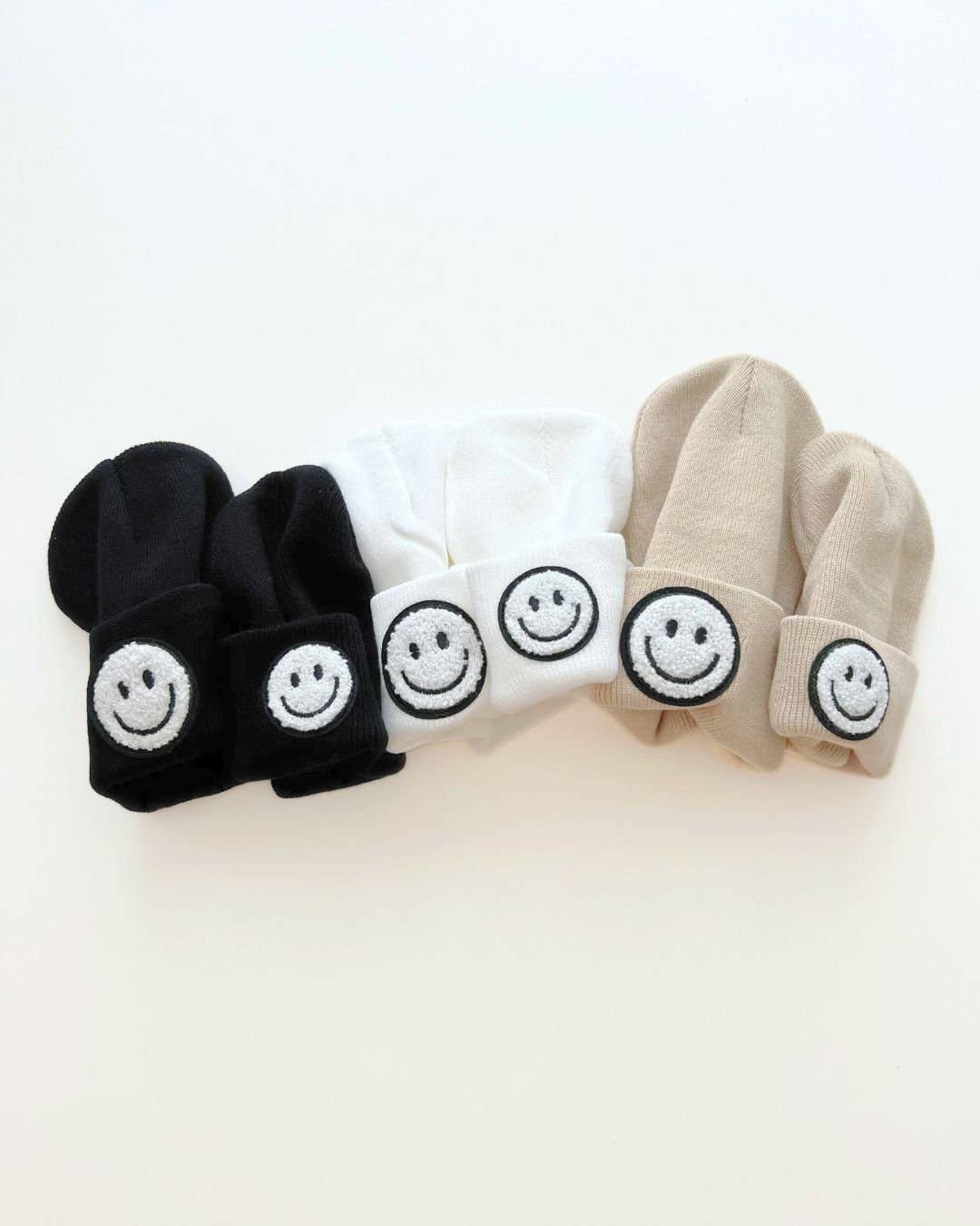 Lucky Panda Kids - Wholesale Beanie - Kids - Smiley Baby & Kids Beanie | Black9