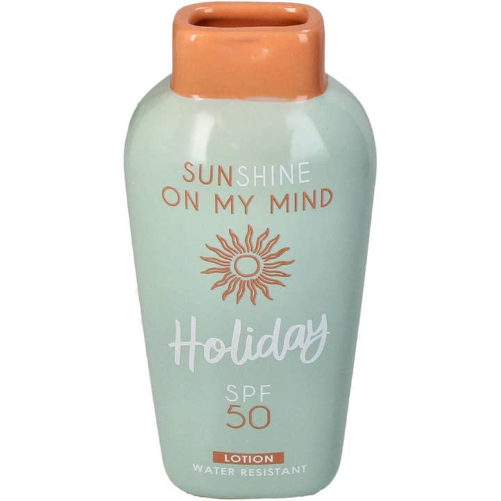 Vase Sunscreen Blue for wholesale by DRYdecorations