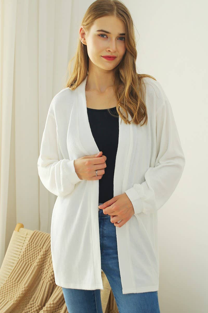NINEXIS - Vente Cardigan – femme - CARDIGAN EN TRICOT DOUX ET CHAUD À COUPE AMPLE CWOCAL156-M_M_12