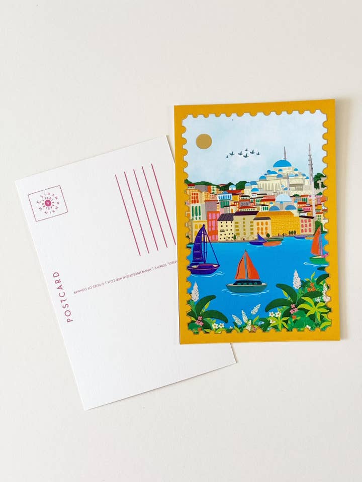 Postcard | Istanbul for wholesale by Hues of Summer