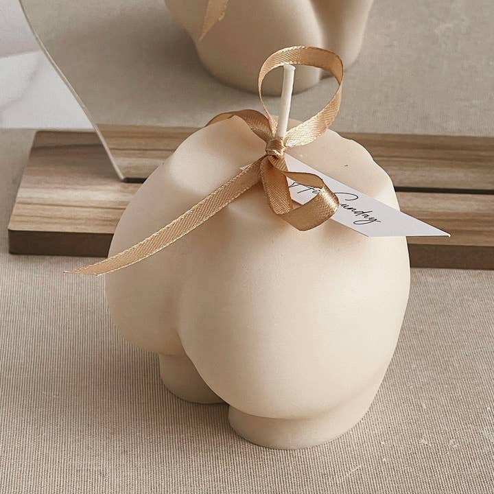 Hi Sunday Collective - Wholesale Novelty Candle - Madison Honey Bourbon Scented Novelty Candle0