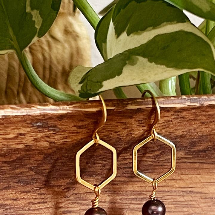 Metric Forrest Studio - Wholesale Dangle Earrings - Celine Dion (New)3