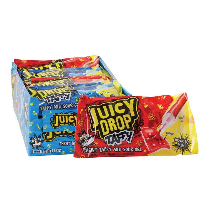 JUICY DROP TAFFY 16x67g GW for wholesale by Echo Sales America