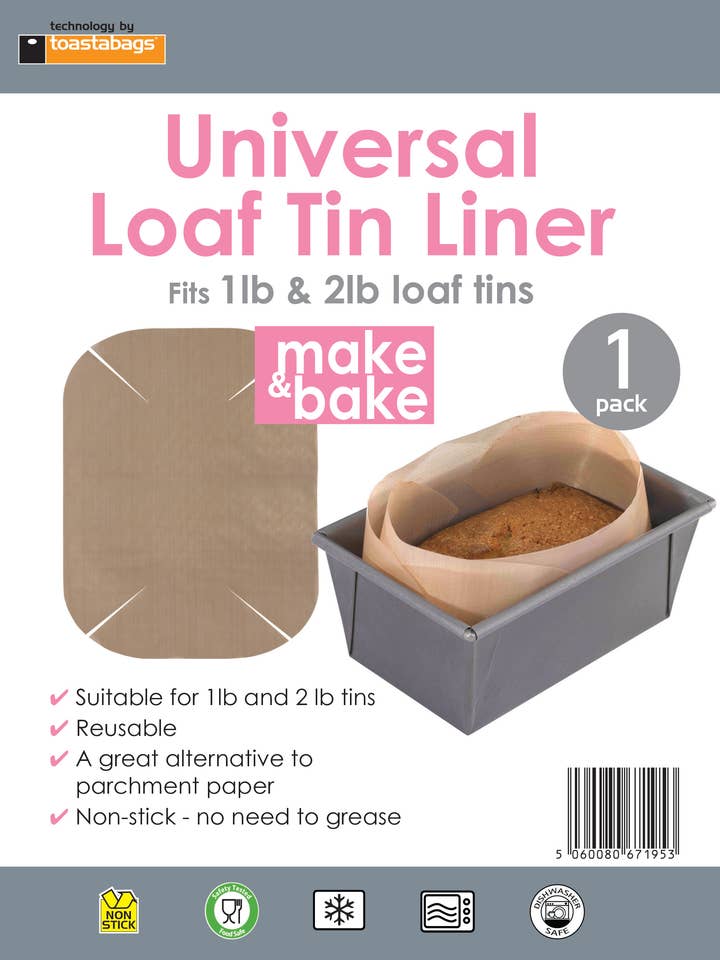 Forro reutilizável para forma de bolo inglês de 1 lb e 2 lb por atacado de Planit Products