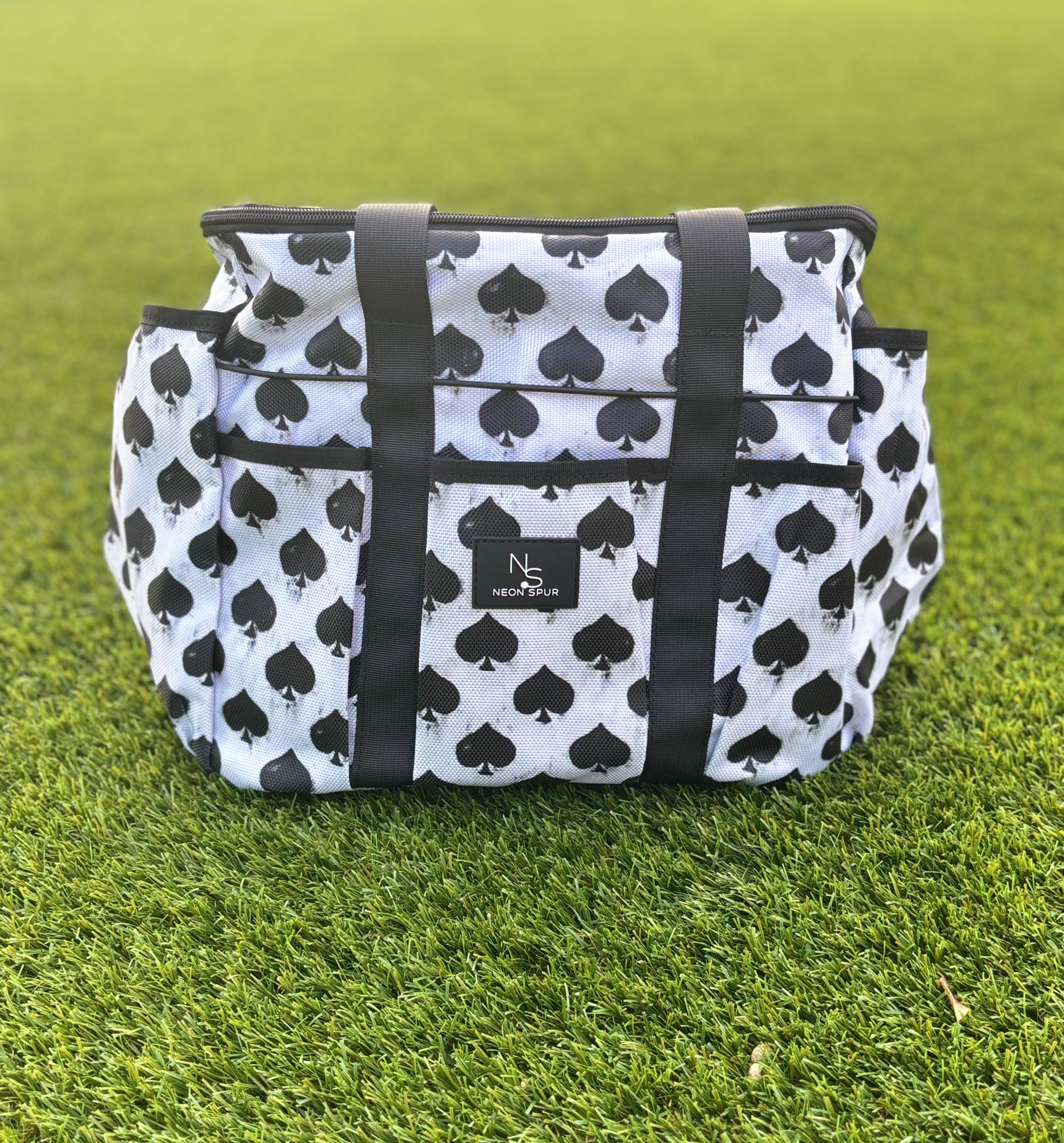 Neon Spur LLC - Wholesale Tote Bag - Women's - Smokin Spades Premium Grooming Tote