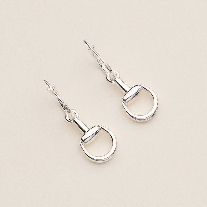 Frem - Wholesale Hoop Earrings - Gold Dipped Bit Charm Hoop Earrings - 18K Gold Plated1