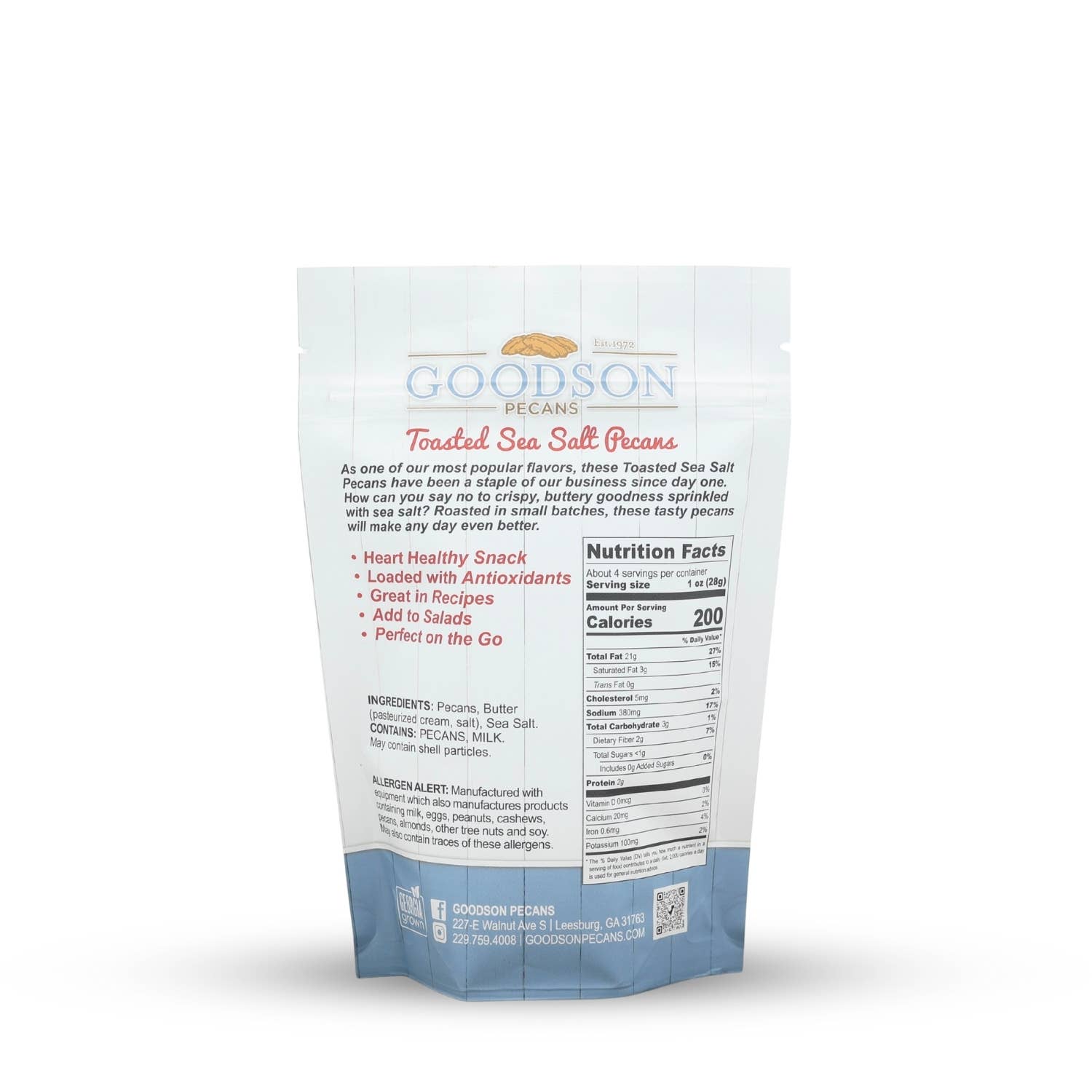 Goodson Pecans - Wholesale Nuts - Toasted Sea Salt Pecans2