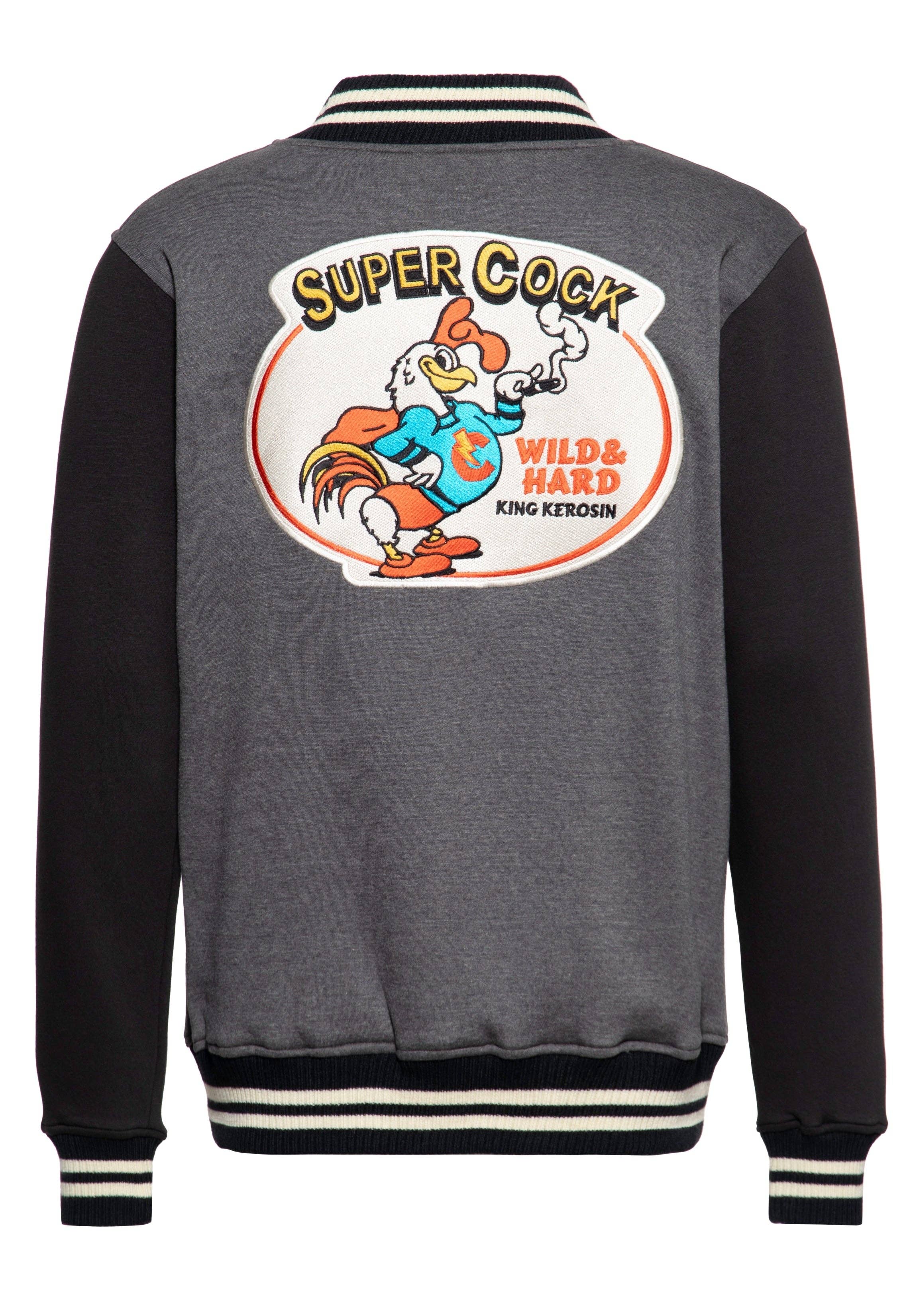 KING KEROSIN – wholesale Varsity- och baseballjackor – Herr – Super Cock collegejacka5