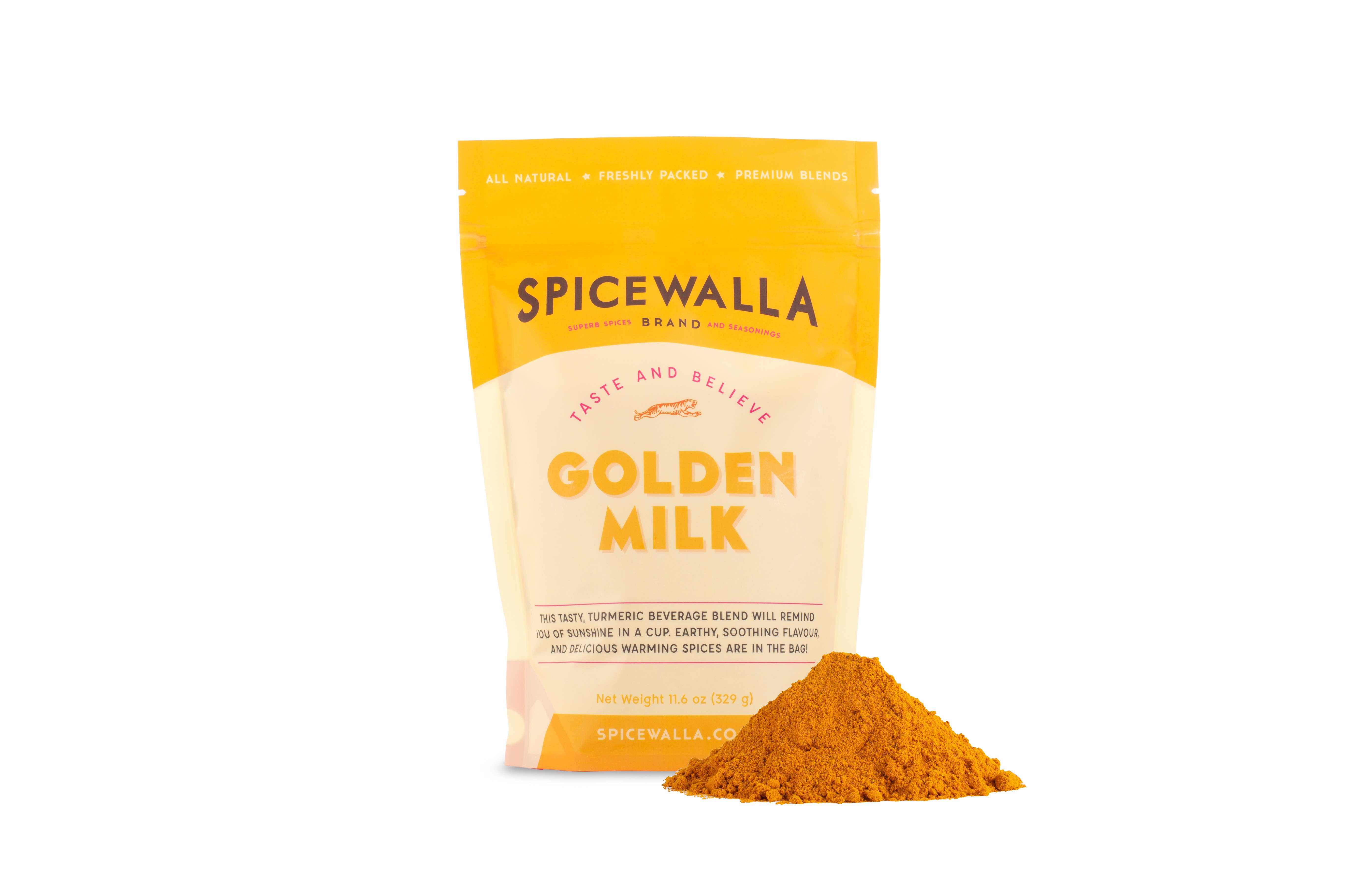 Spicewalla - Vendita all'ingrosso Mix di spezie secche - Golden Milk - Sacchetto richiudibile