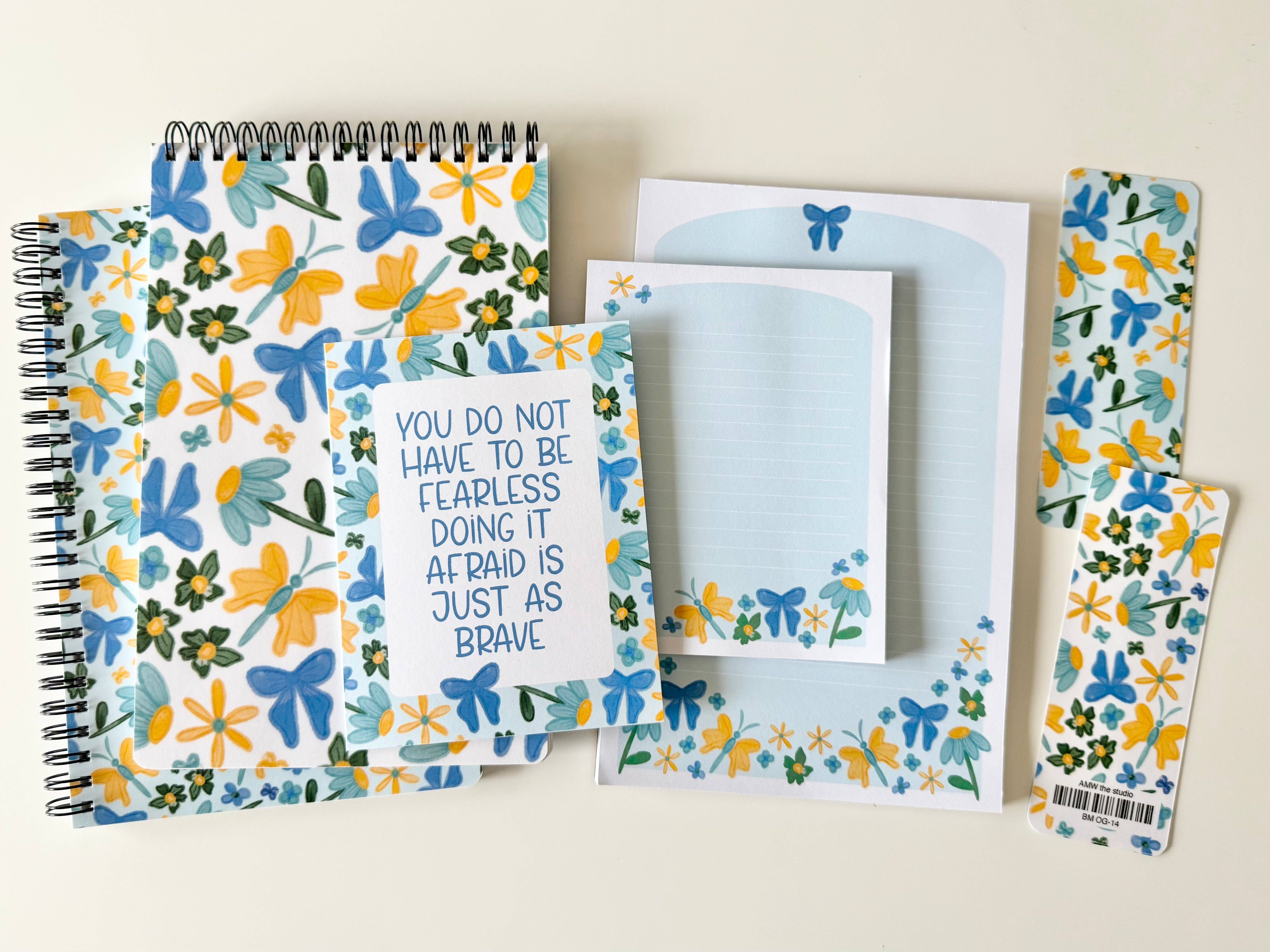 AMW the studio - Wholesale Notepad - Sunny Blue Notepads2