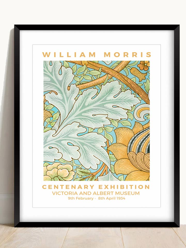 William Morris Print, St Jame’s Design for wholesale by AwalkonthewildsideUK