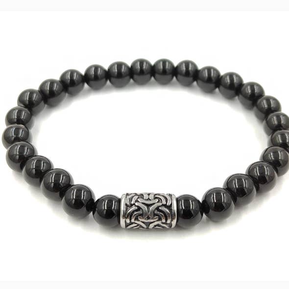 Pulseira pedra onyx por atacado de MYLENE ET FELIX