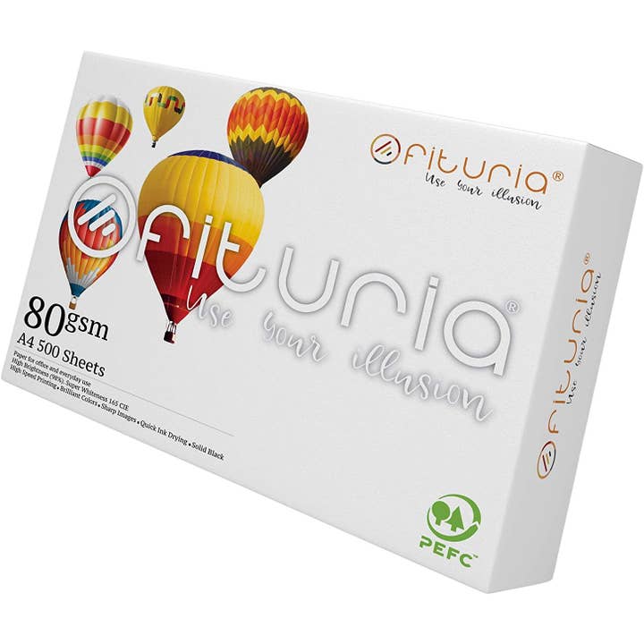 Rolos de Papel Térmico 80x80x12mm TPV BPA Free - 48pcs por atacado de MEDEL OFFICE