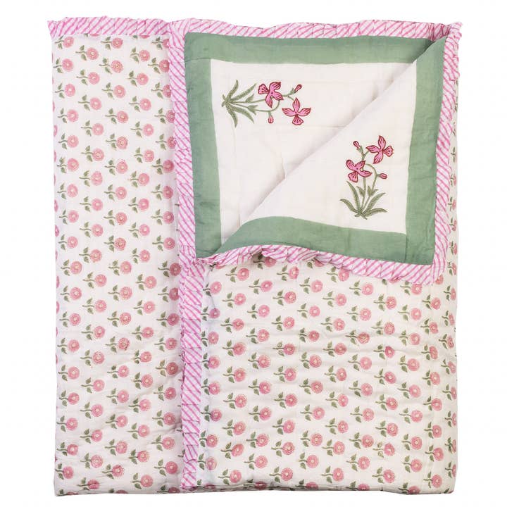 *NEW* Bessie Ruffle Quilt for wholesale by Sullivan & Phenix