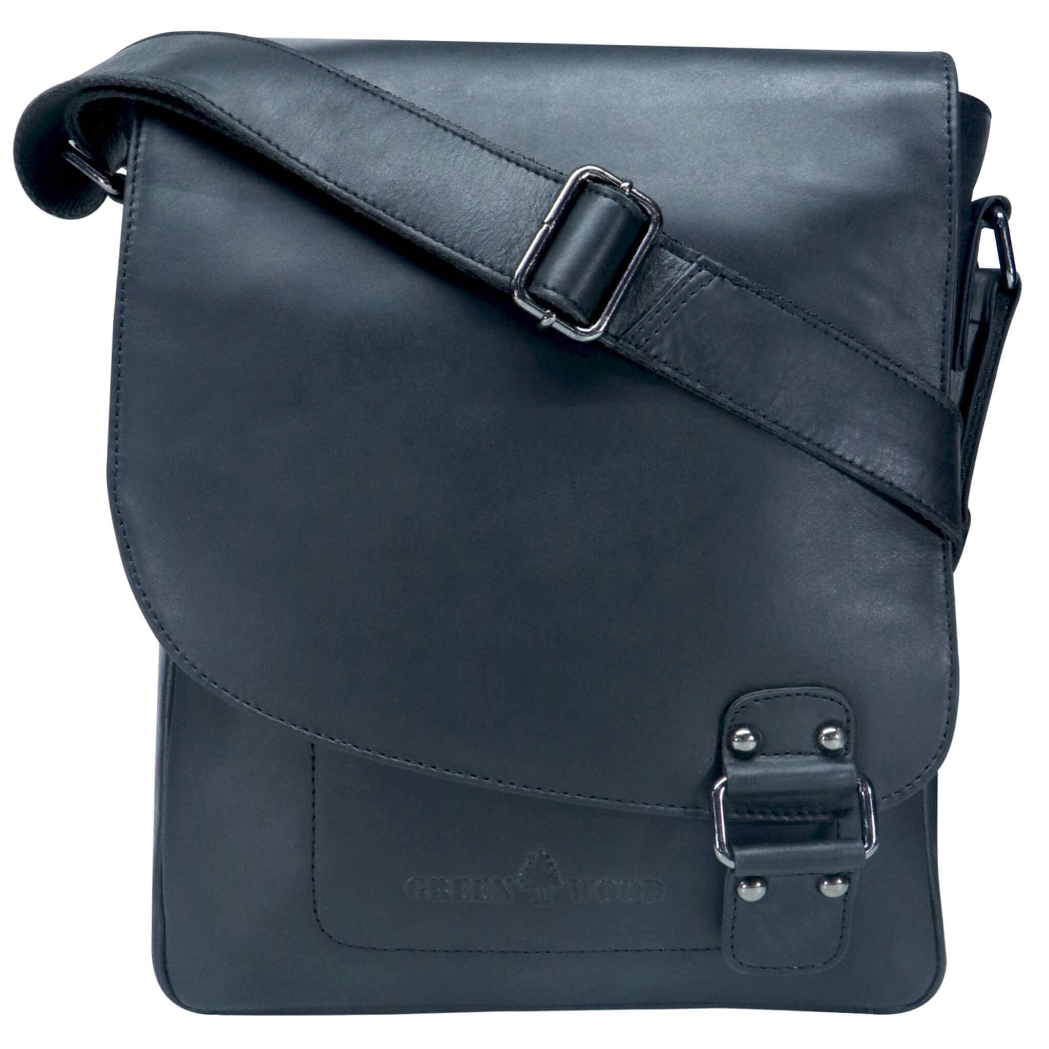Greenwood - Wholesale Messenger Bag - Unisex - Hedwig A4 leather women's shoulder bag for men28