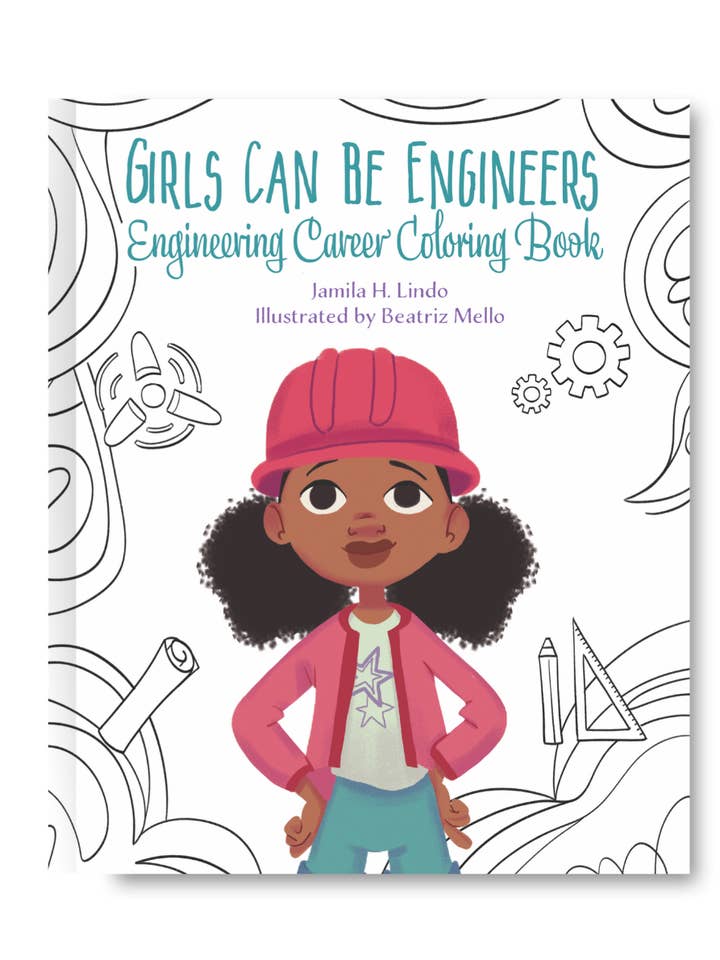 Engineering Careers Coloring Book for wholesale by J.H. Lindo Books