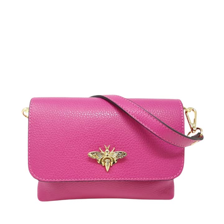 German Fuentes Handbags - Wholesale Crossbody Bag - Women's - GF1150 GENUINE ITALIAN LEATHER BUTTERFLY CROSSBODY BAG6