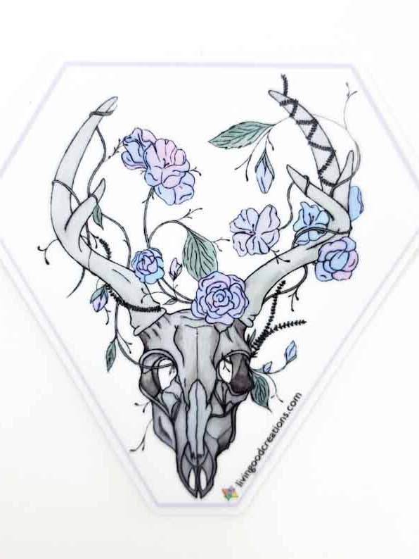 New Life - Kiss Cut - Adesivo de arte em vinil à prova d'água por atacado de Livin’Good Creations