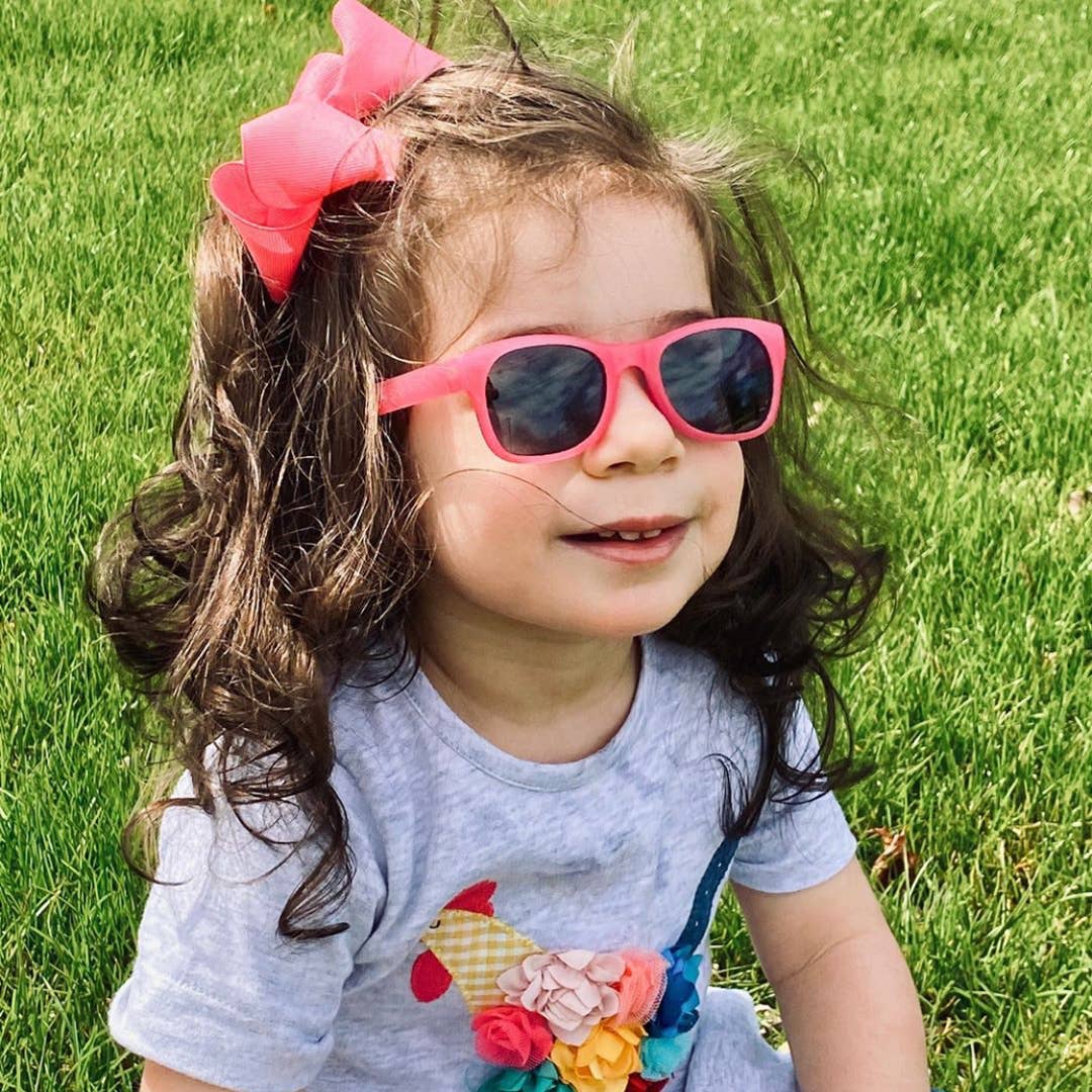 Roshambo Eyewear - Vente Lunettes de soleil – enfant - Lunettes de soleil à paillettes roses16