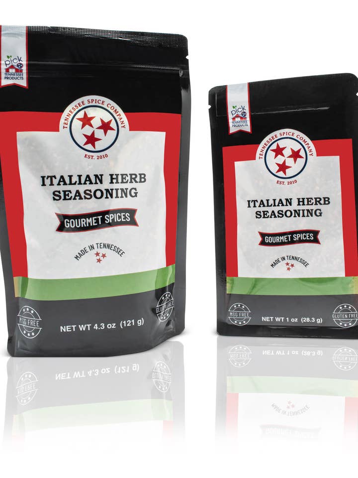 Italian Herb Seasoning - TN Spice (4.3 oz) for wholesale by Lagniappe Spice & Tennessee Spice Company
