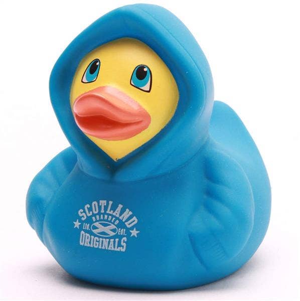 Duckshop - Wholesale Bath Toy - Baby - Bath Duck Hoodie Scotland - blue4