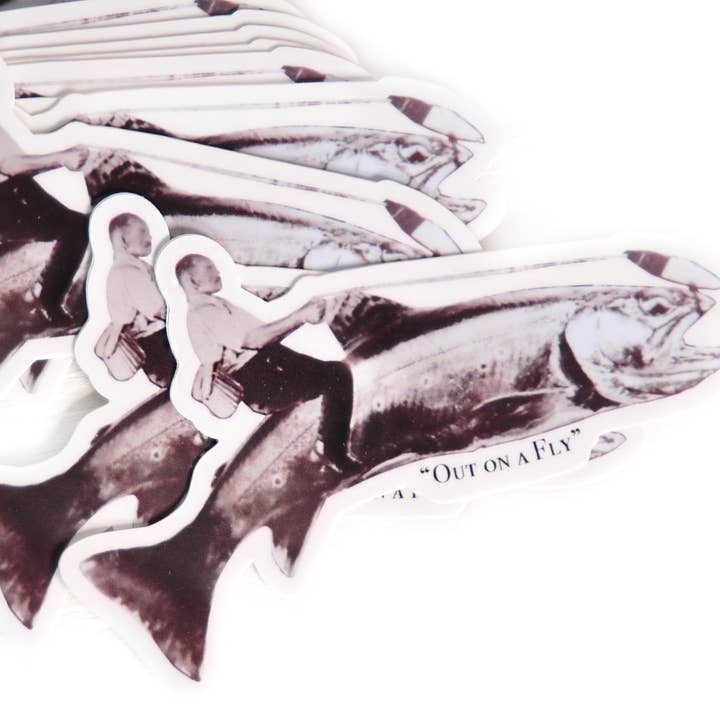 Out on A Fly Sticker for wholesale by Ophilya Handmade