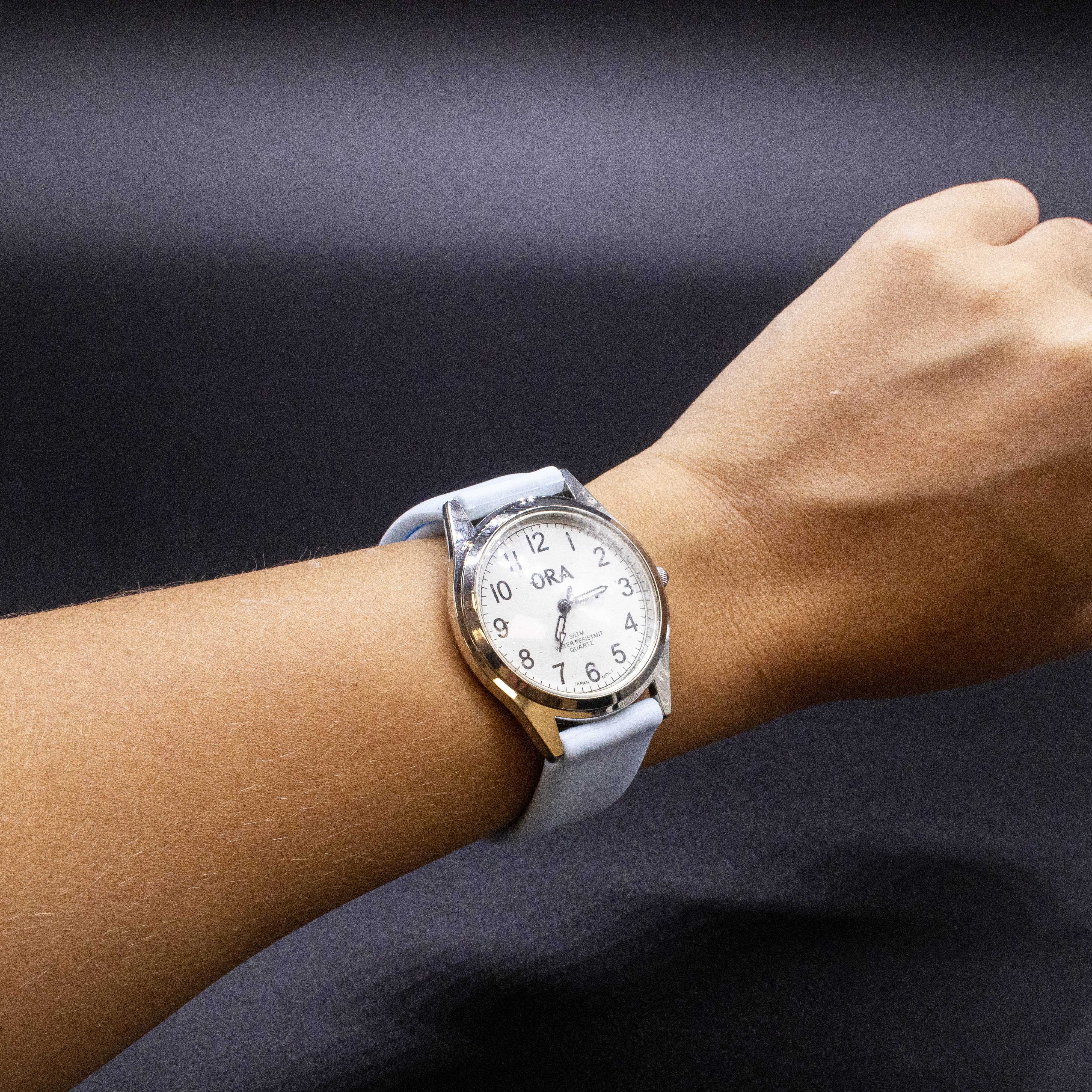 Natalia - Wholesale Wrist Watch - Women's - Interchangeable Silicone Wrist Watch (Analog - White Face)10