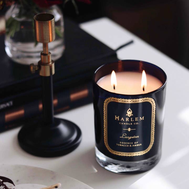 Harlem Candle Co - Wholesale Jar/Filled Candle - "Langston" luxury candle2