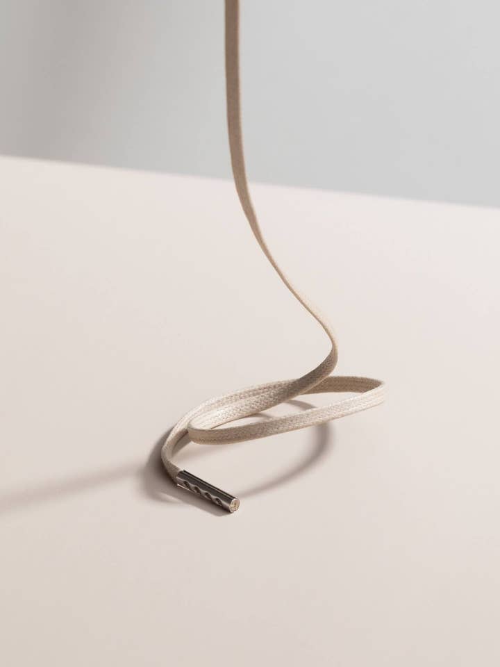 Bone White | Cordones encerados planos para venta al por mayor de Senkels