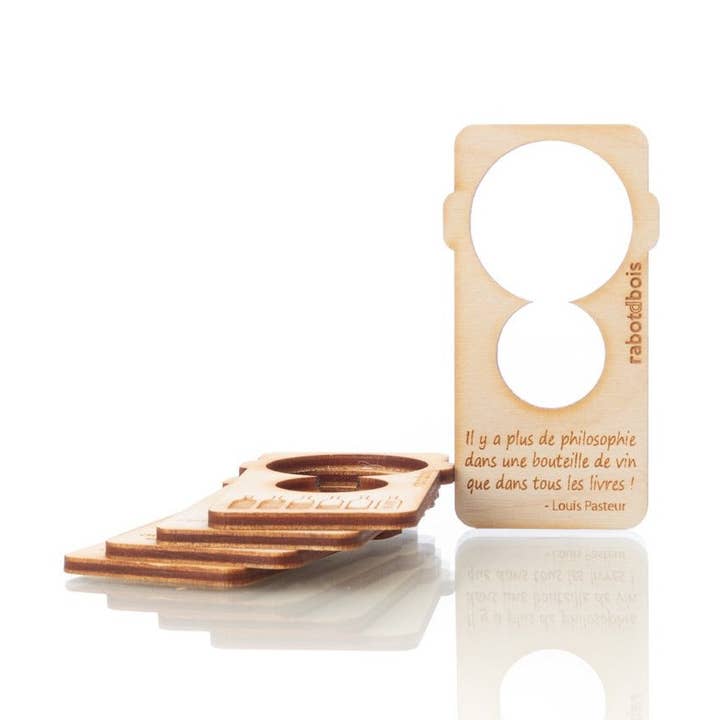 Support pour bouchon de liège "Le d-Bouchon" pour la vente par Rabot D. Bois