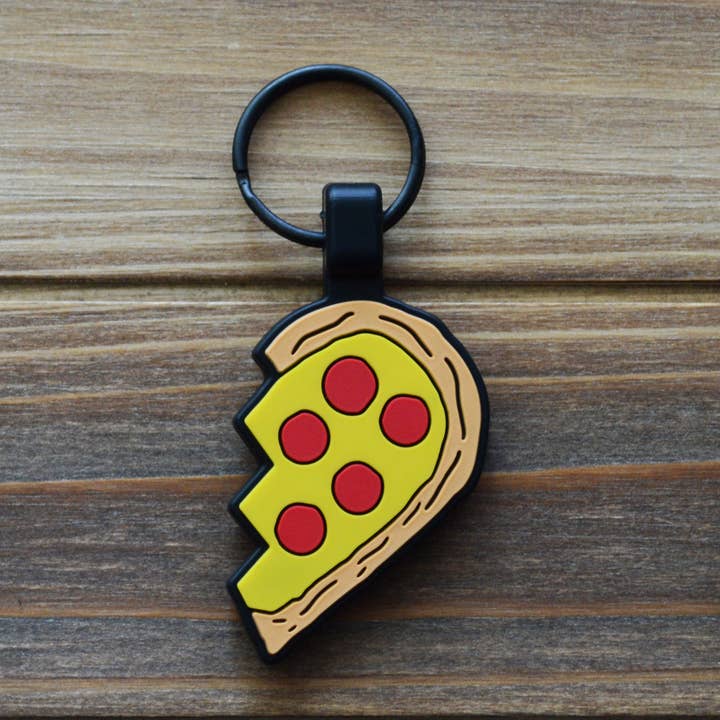 Plaque d'identification en silicone pour animal de compagnie Pizza Your pour la vente par Besties Pets