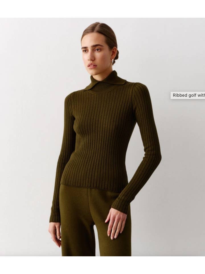 Nenya Fashion Limited - Wholesale Knitted jumper – Women′s - Knitted cotton roll neck jumper3