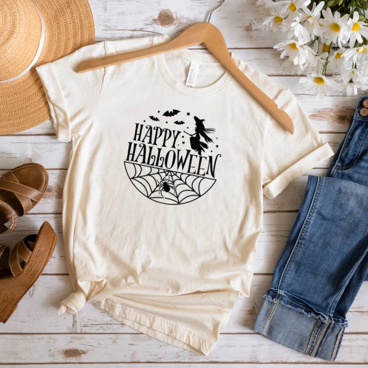 Halloween Graphic Tshirt, Women's, Unisex for wholesale by Crafty Mamas Creationz