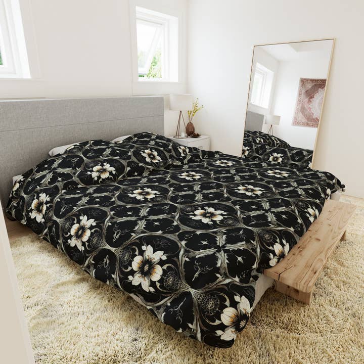 "Thorn Garden" Duvet Cover for wholesale by Bleak Boutique