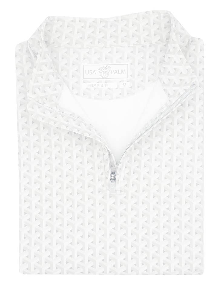 USA Palm - Wholesale Sweatshirt - Unisex - Cloud 1/4 Zip103