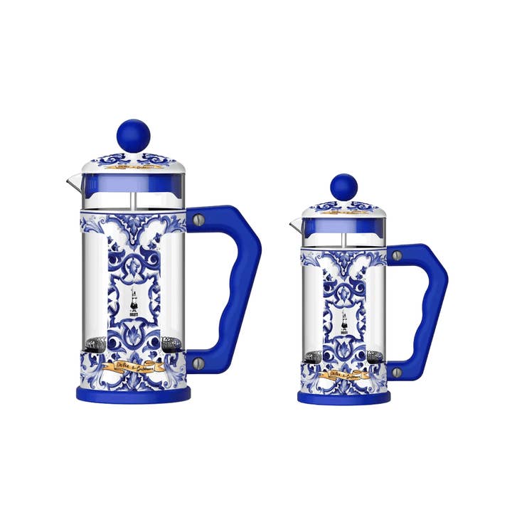 Blu Bialetti X Dolce&Gabbana Blue Mediterranean Coffee Press in vendita all'ingrosso su Faire3