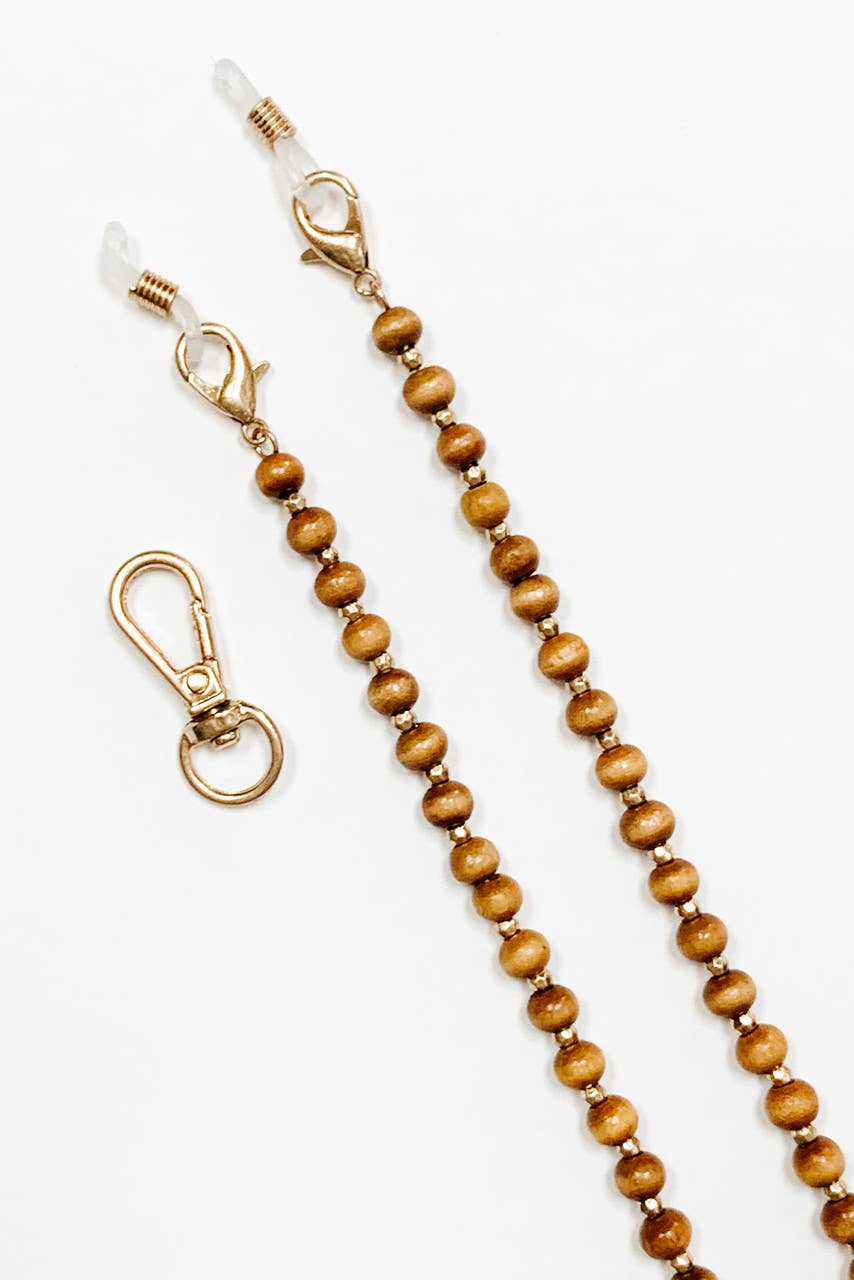 Lou & Co - Wholesale Sunglasses/Eyeglasses Strap - Women's - M-208-Brown0