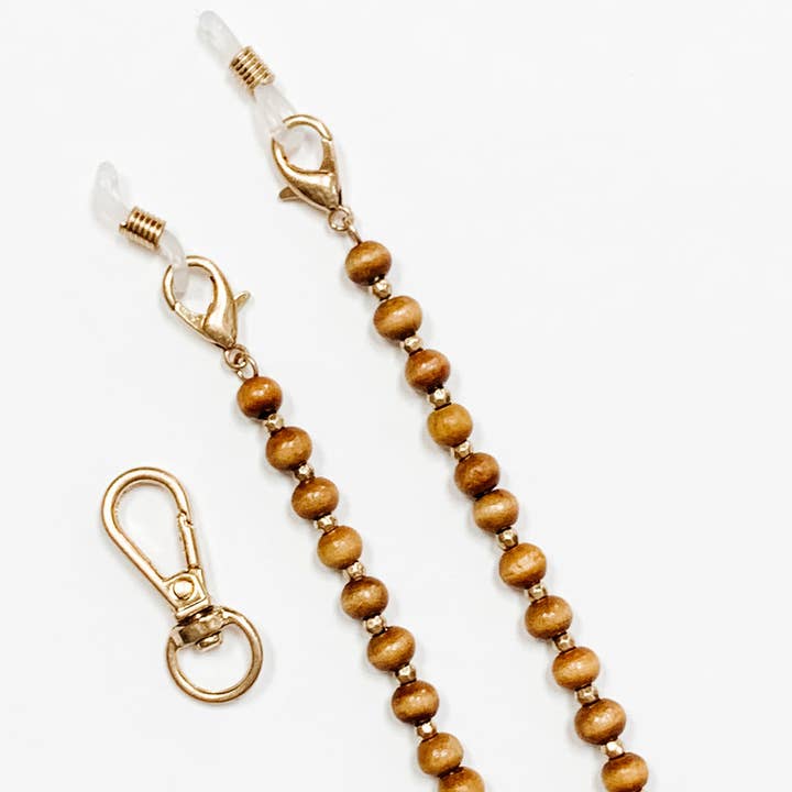 Lou & Co – Großhandel Sonnenbrillen- & Brillenband – Damen – M-208-Braun0