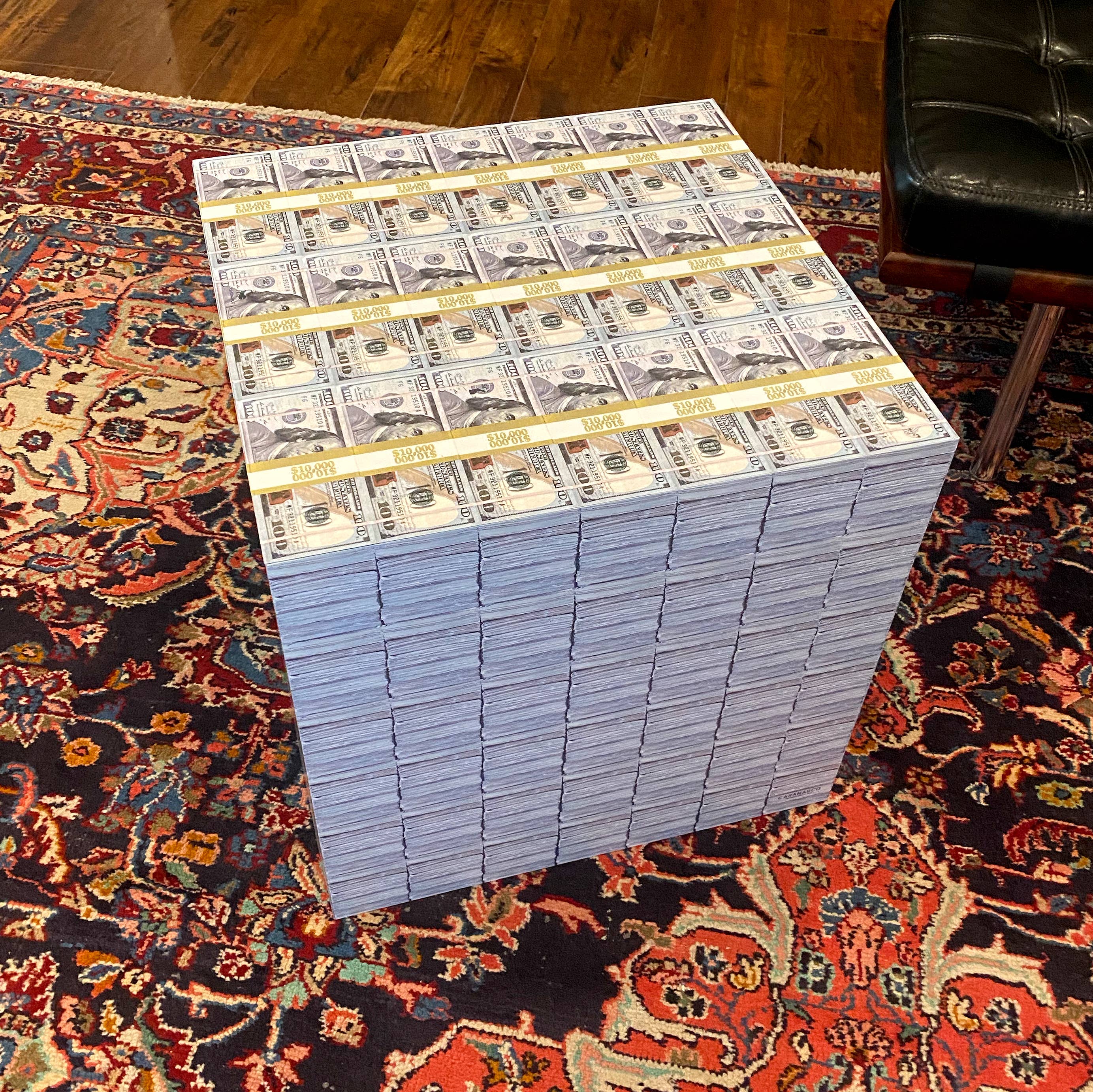 Casanarco - Vente Décorations de table - Table d'argent série A - Cube fini mat6